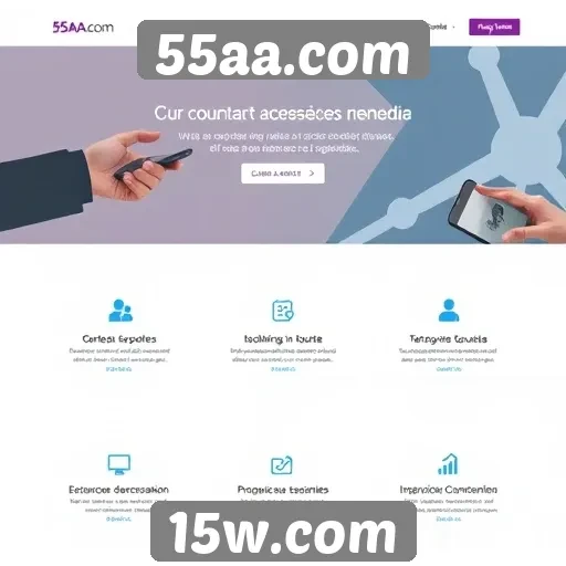 Acessibilidade e navegação na plataforma 55aa.com